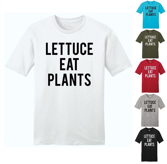 Men’s Lettuce Eat Plants Vegan T-Shirts
